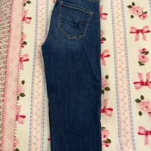 American Eagle Outfitters Dark Blue Skinny Jeans